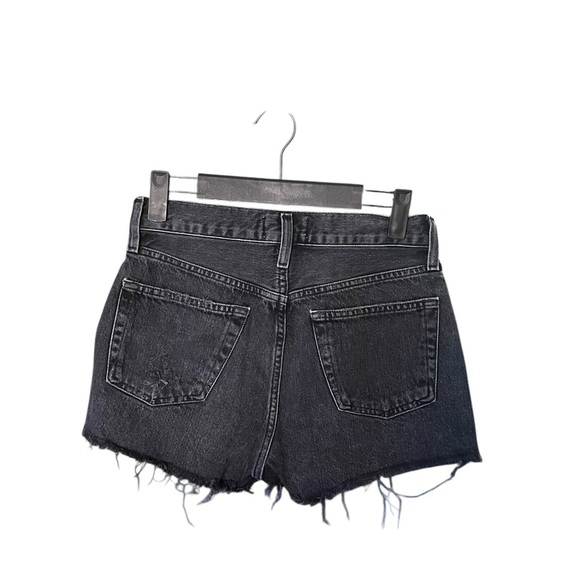 AGOLDE Parker Denim Cut Off Shorts - Picture 4 of 5